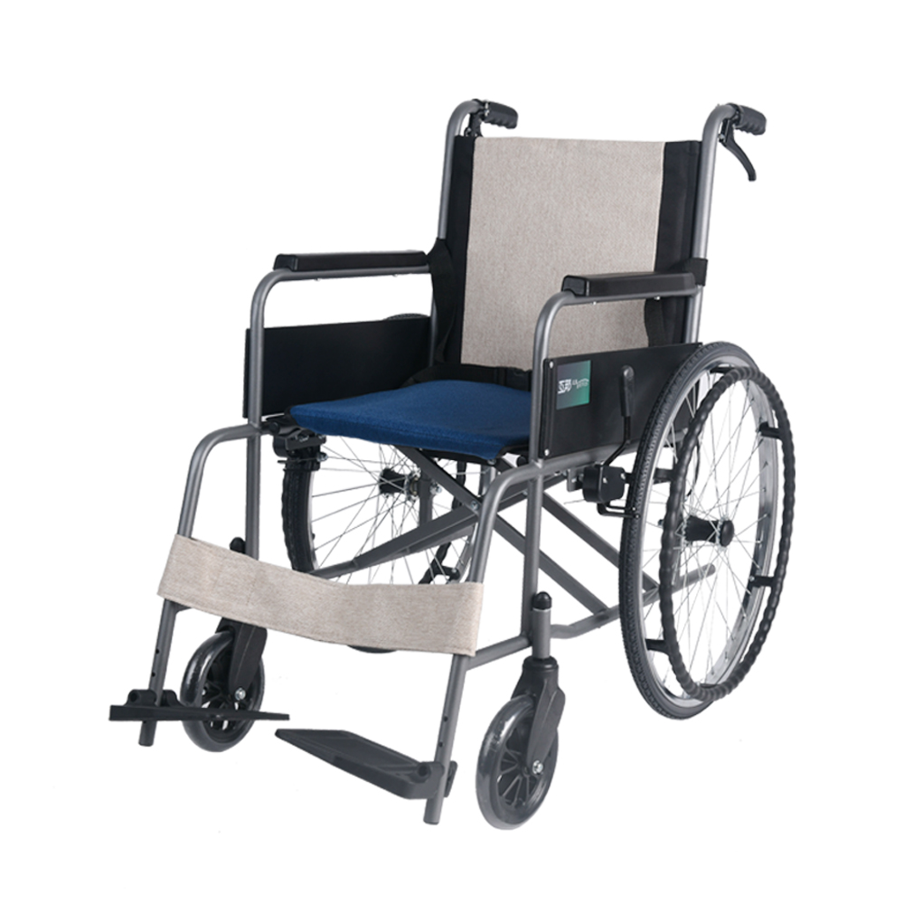 互邦手动轮椅HBLG32钢管实心轮胎