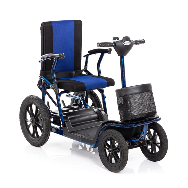 四轮电动休闲车购物车电动轮椅市区送货上门