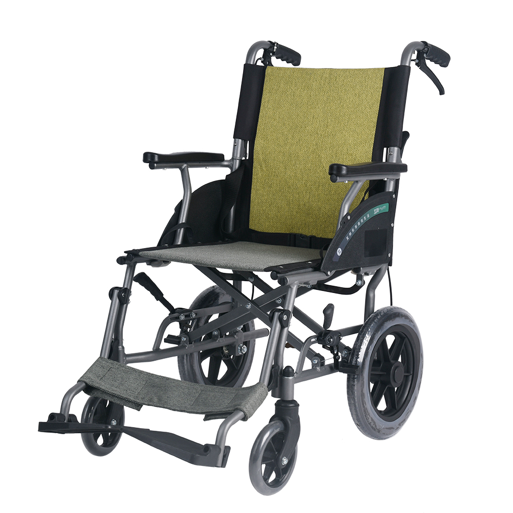 互邦手动轮椅HBL34铝合金车架轻便